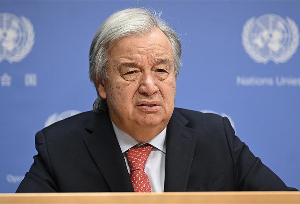 BM Genel Sekreteri Guterres, Gazze'de İnsani Ateşkes Çağrısını Yineledi