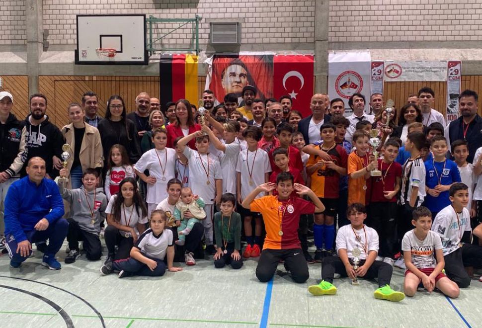 150 Çocuk 100. Yıl Cumhuriyet Kupası İçin Mücadele Etti