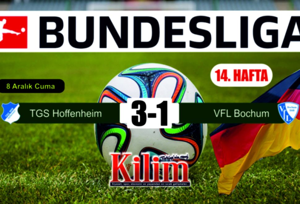 Hoffenheim, Bochum'u 3-1 Mağlup Etti 