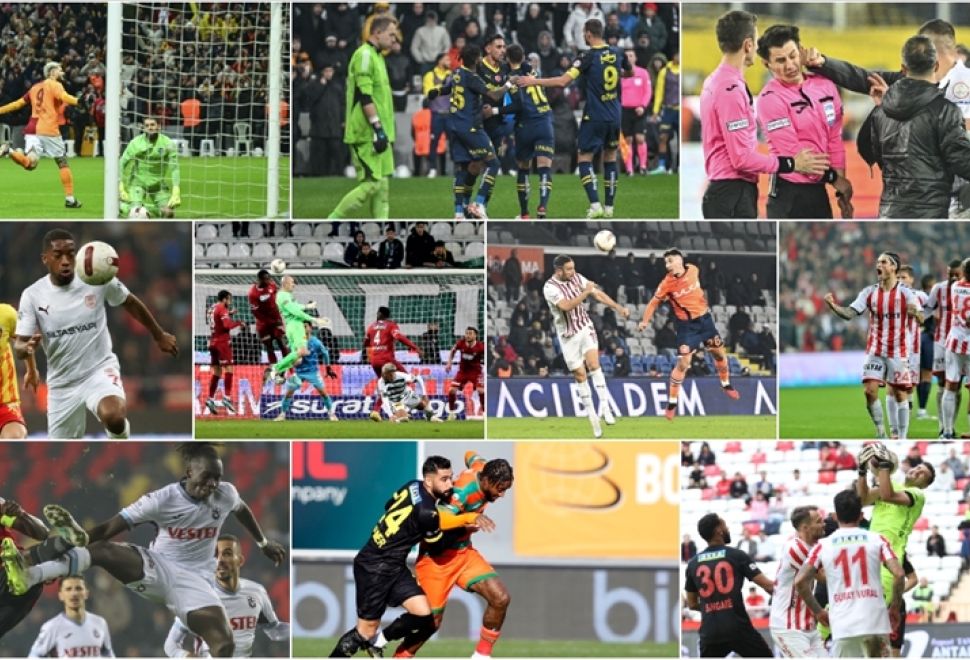 Süper Lig'in 15. Haftası Yapılan 2 Maçla Tamamlandı