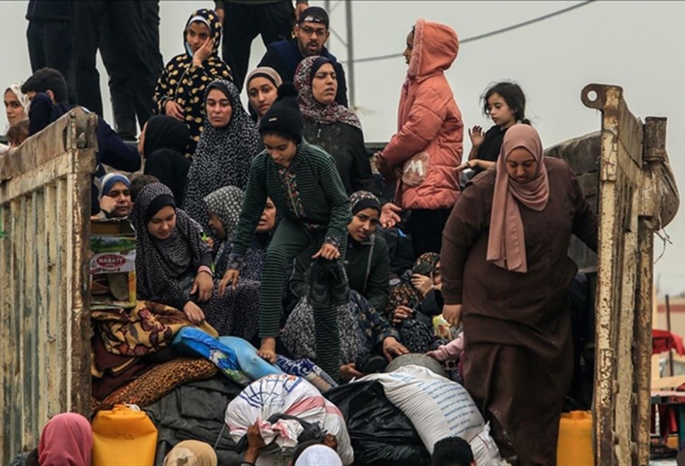 İsrail, Gazze'nin Güneyine Sıkıştırdığı Filistinlileri Mısır'a Sürmek İstiyor