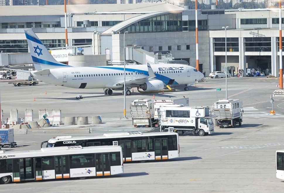 İsrail'in Ben Gurion Havalimanı'nda 600 Personel Ücretsiz İzne Çıkarıldı