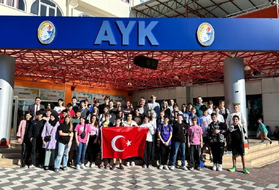 Alman Öğrenciler Antalya’yı Çok Beğendi