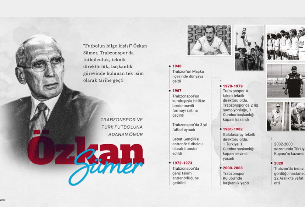 Trabzonspor'a ve Türk futboluna adanan ömür: Özkan Sümer
