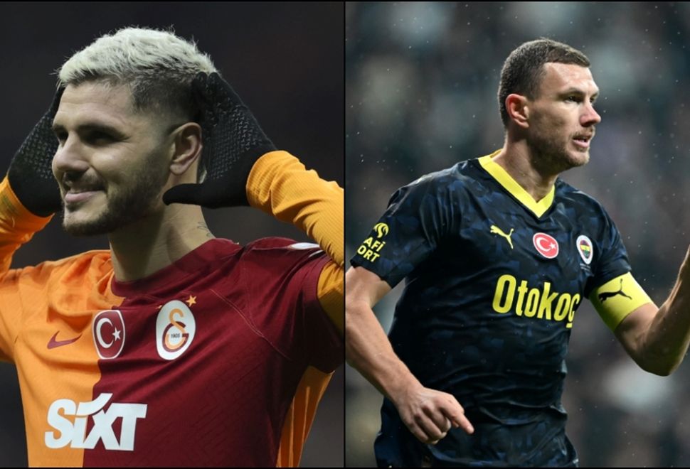 Süper Lig'de İlk Yarının En Golcü İsimleri Dzeko ve Icardi