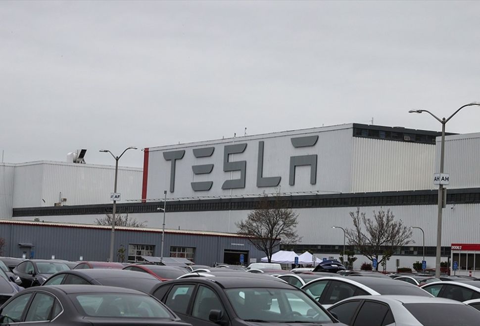 ABD'de Tesla Fabrikasında 