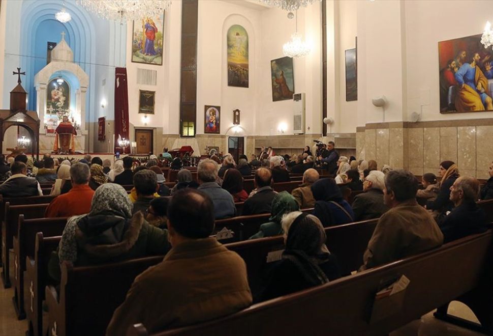 İranlı Hristiyanlar, Yılın İlk Ayininde Gazze İçin Dua Etti