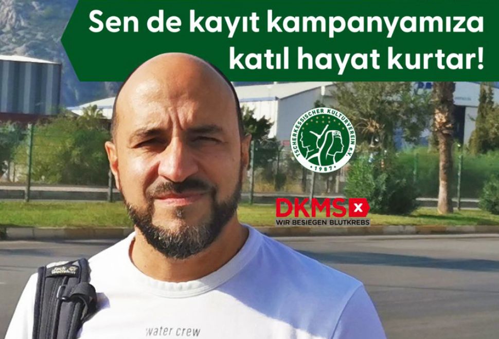 Mannheim Çerkes Kültür Derneği, Önder Murat için ‘Kök Hücre Bağış Kampanyası’ Başlattı