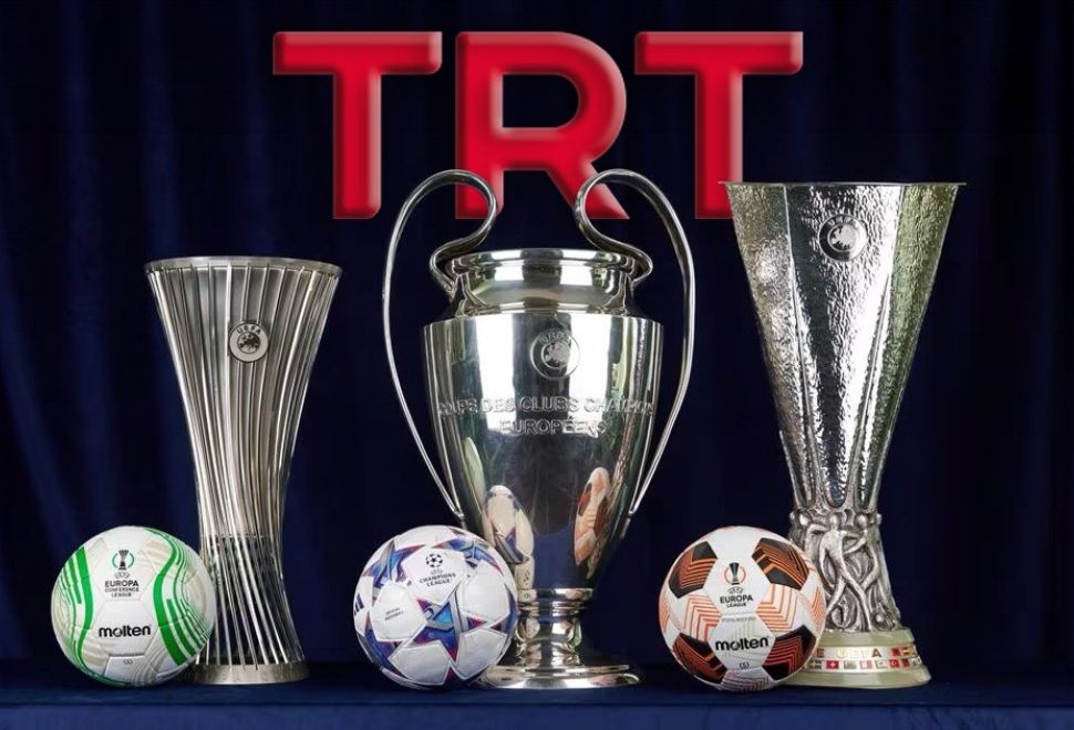 Şampiyonlar Ligi, Avrupa Ligi ve Konferans Ligi Maçları 3 Sezon Boyunca TRT'de