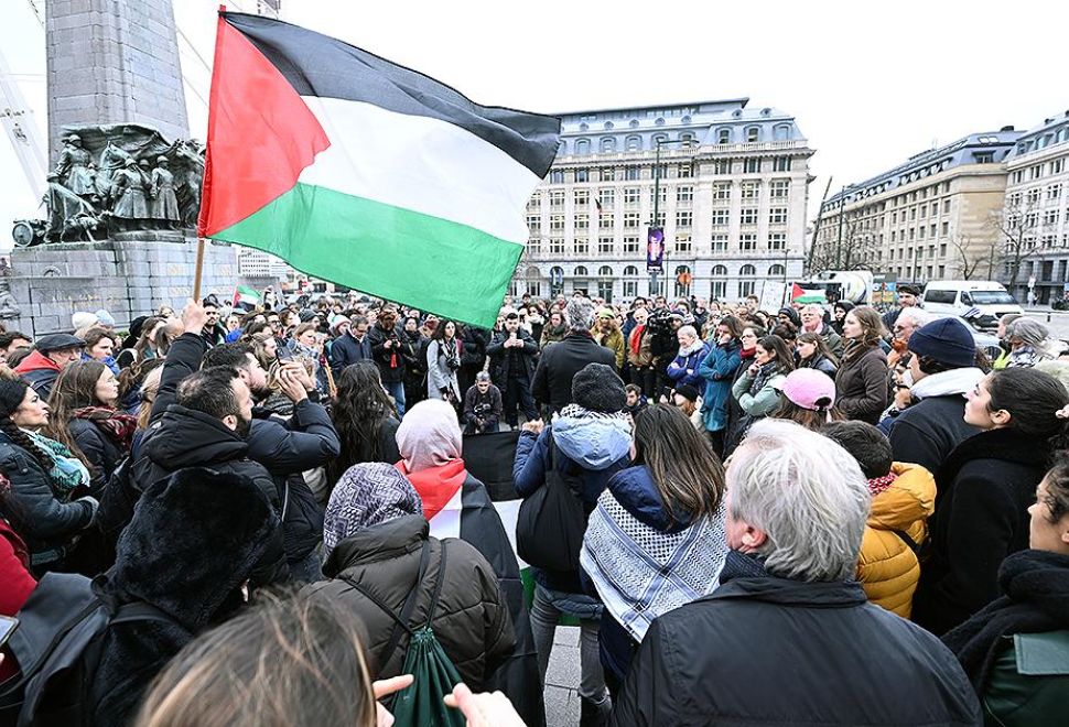 Brüksel'de Avukatlar Gazze'ye Adalet İçin Toplandı