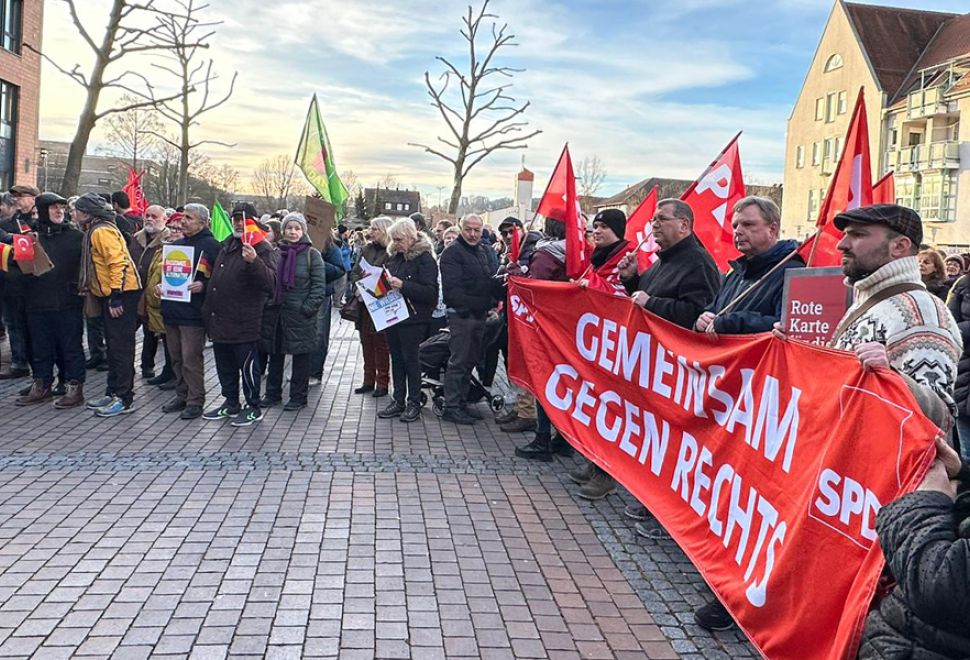 Mühlacker’de Yürüyüş, Tepkiler Çığ Gibi, AfD Karşıtlığında Bir Araya Geldiler