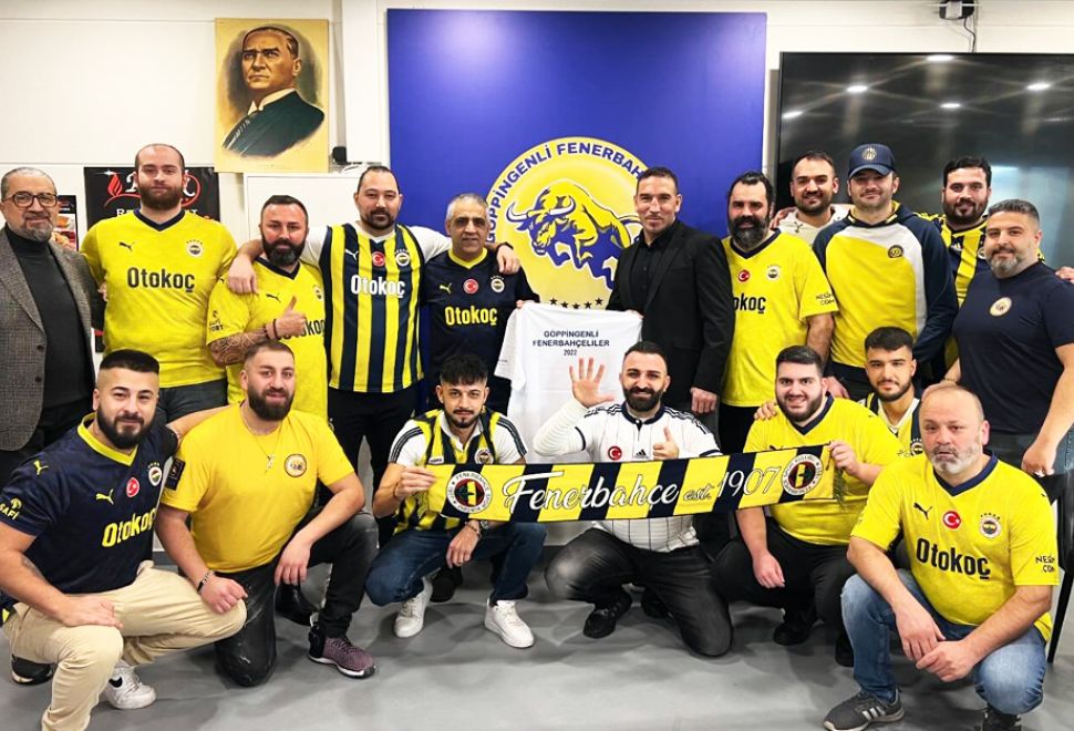 Fırat Arslan, Göppingenli Fenerbahçeliler Derneği'ni Ziyaret Etti