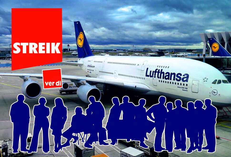 Lufthansa Yer Personeli Yarın Greve Gidiyor
