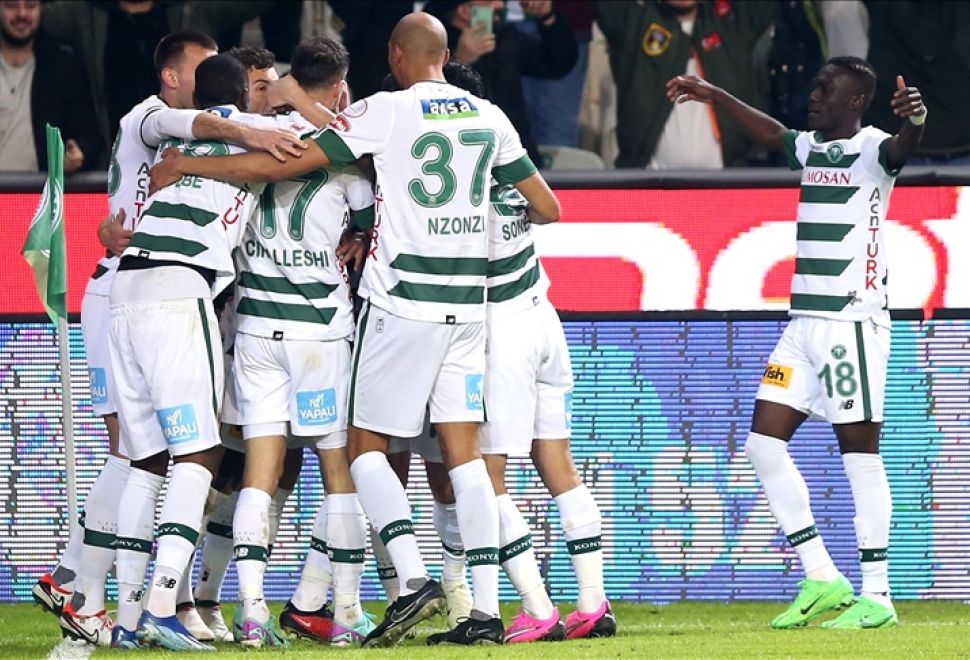 Konyaspor, Sahasında Atakaş Hatayspor'u Yendi