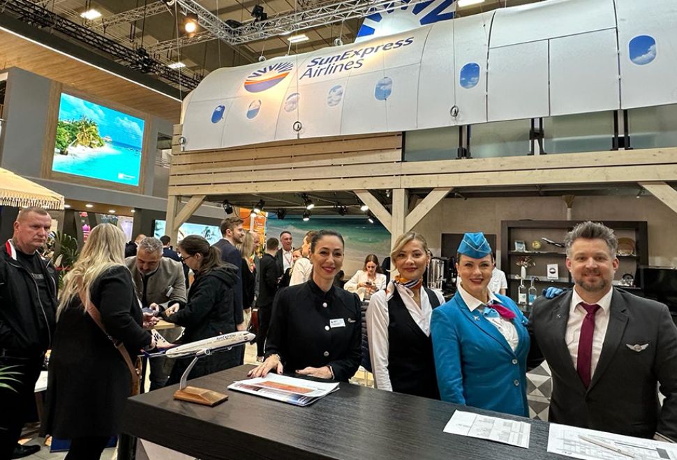 İTB’de Sun Express Herkesin Uğrak Noktası Oldu, İlgi Büyüktü