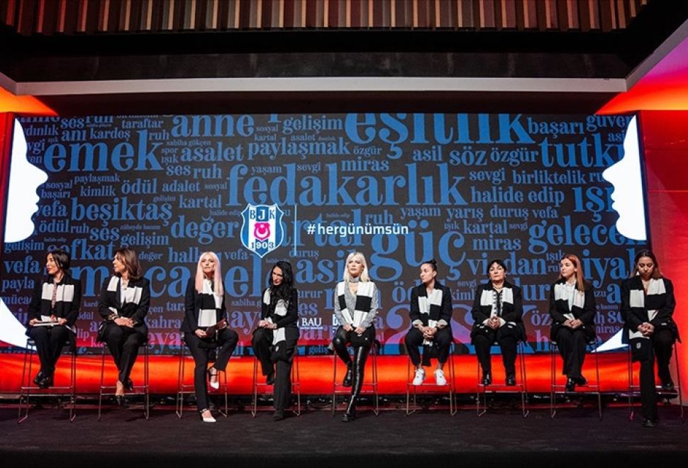 Beşiktaş Kulübü'nden 8 Mart Dünya Kadınlar Günü'ne Özel Etkinlik