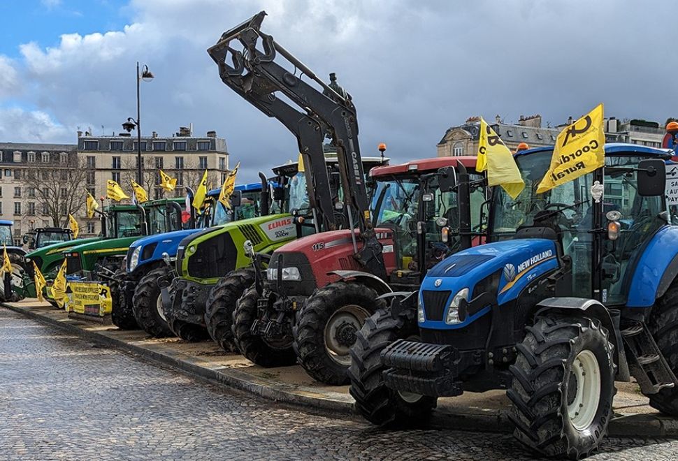 Fransa'da Çiftçiler, Hükümetin Tarım Krizinin Çözümüne Yönelik Adımlarını Yeterli Bulmuyor