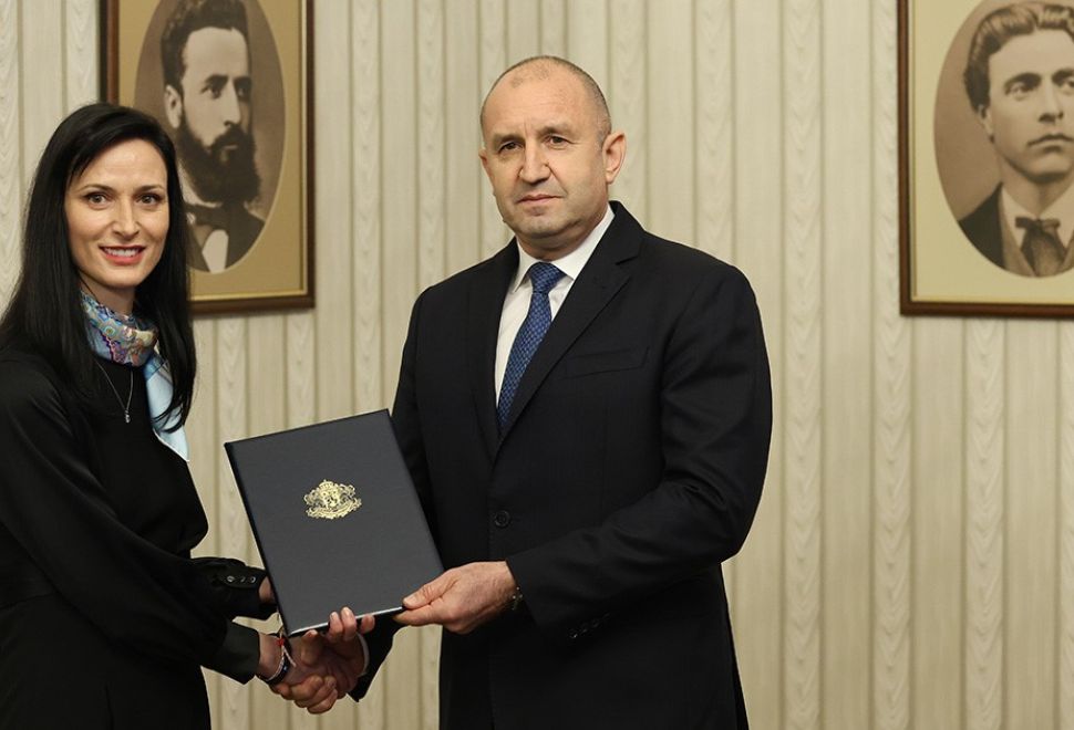 Bulgaristan Cumhurbaşkanı Radev, Başbakan Adayı Gabriel'i Hükümeti Kurmakla Görevlendirdi