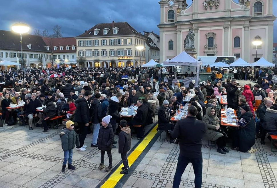 Ludwigsburg’da 2500 Kişi İftarını Açtı