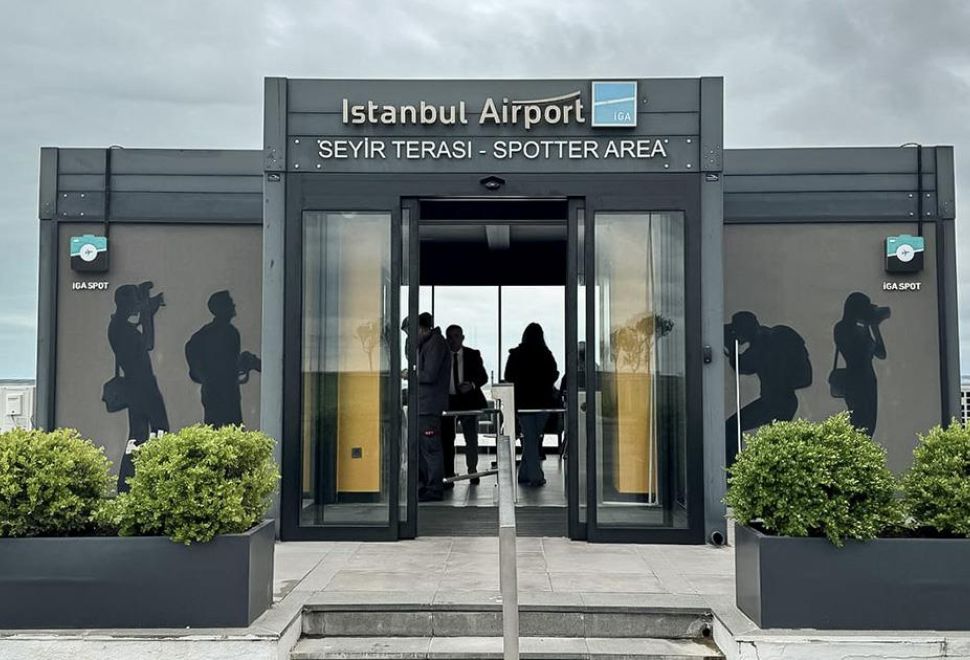İstanbul Havalimanı'ndaki Spotter Alanı Yeniden Hizmete Açıldı