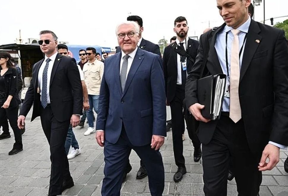 Almanya Cumhurbaşkanı Steinmeier, İstanbul'da