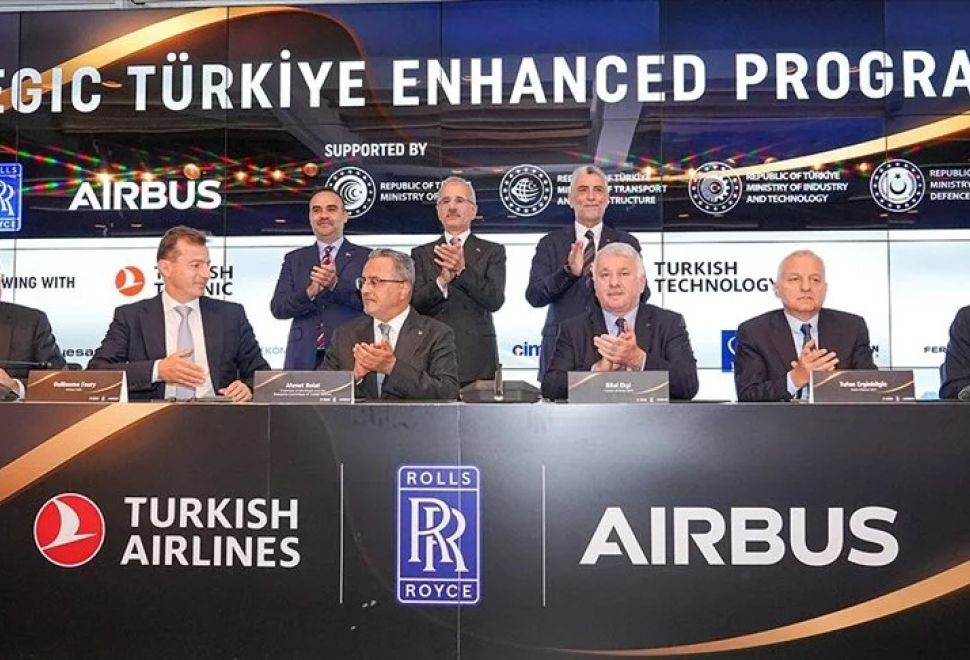 THY, Airbus ve Rolls-Royce İşbirliğiyle Geliştirilecek Stratejik Türkiye İlerleme Programı Tanıtıldı