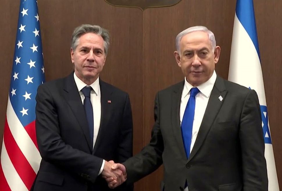Netanyahu, ABD Dışişleri Bakanı Blinken ile Bir Araya Geldi