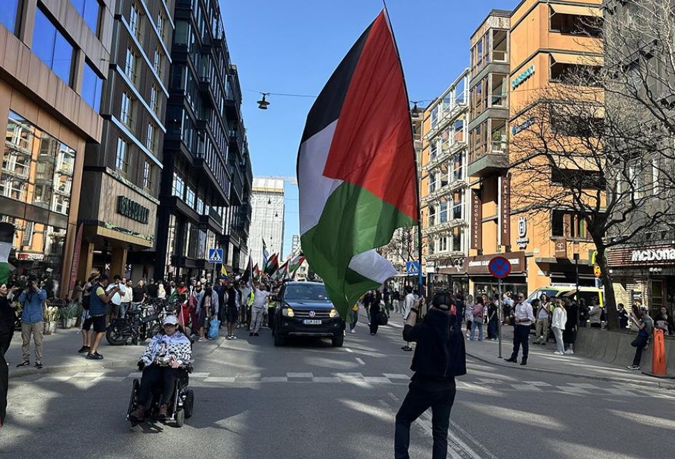 İsveç'te İsrail'in Eurovision Şarkı Yarışması'na Katılımı Protesto Edildi