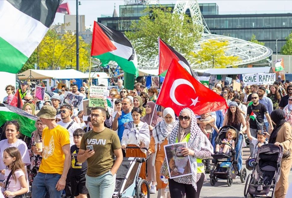 Hollanda'da Anneler Günü, Filistinli Annelerle Dayanışma
