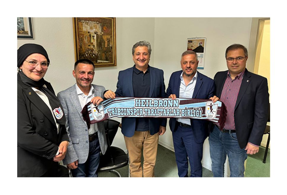 Heilbronn Trabzonspor Taraftarlar Birliği Eğitim Ataşesini Ziyaret Etti