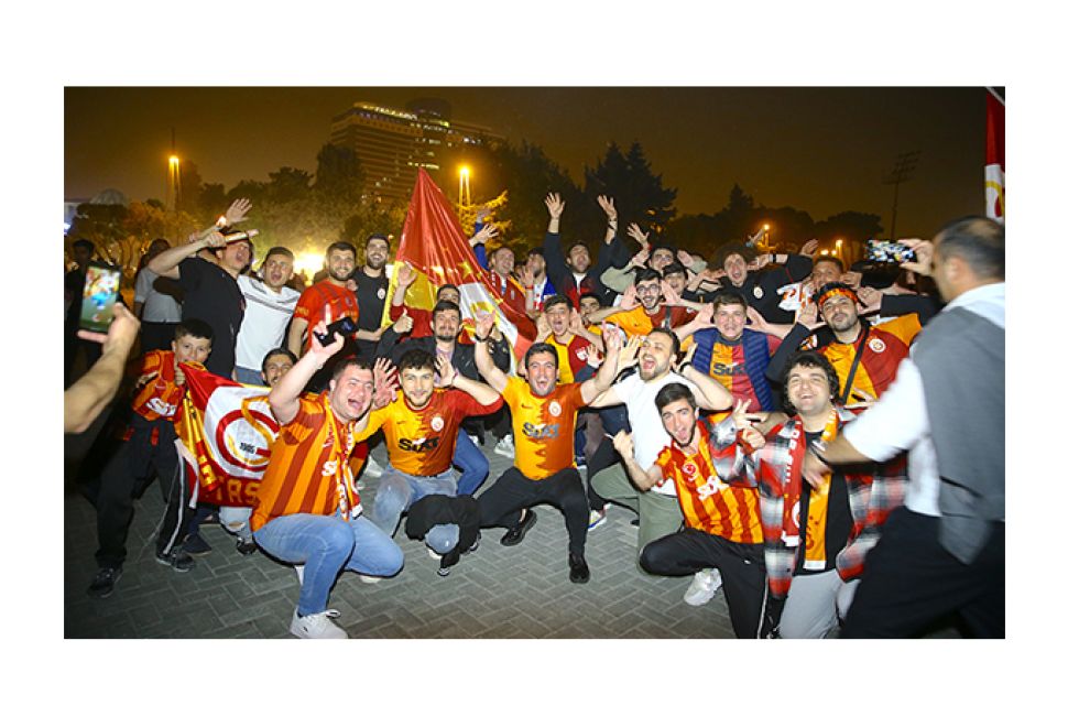 Galatasaray'ın Şampiyonluğu Yurt Dışında da Kutlandı