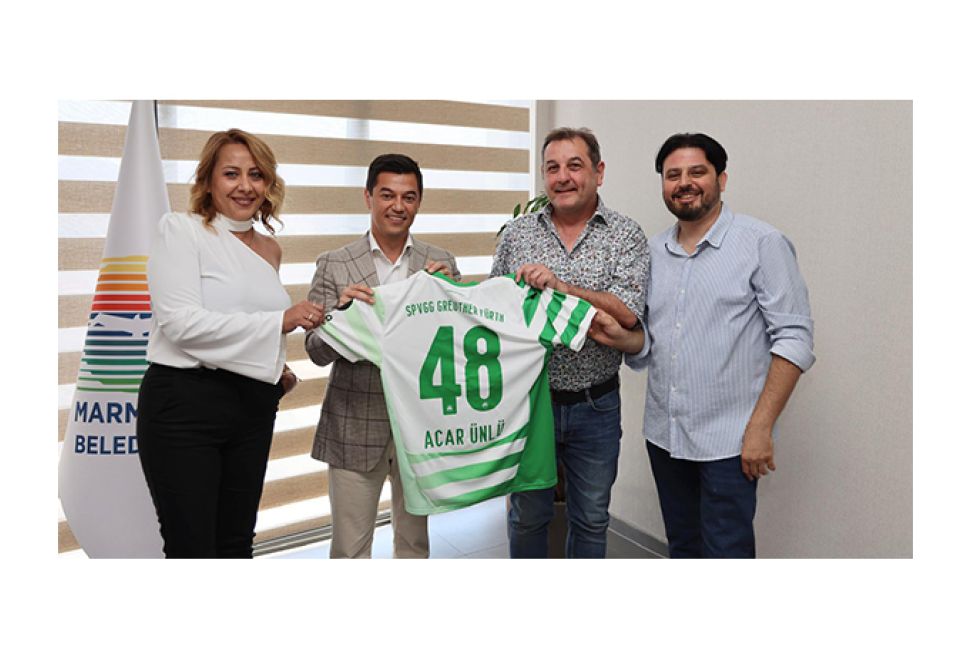Fürth-Marmaris Kardeş Derneği'nden Marmaris Belediye Başkanı'na Ziyaret