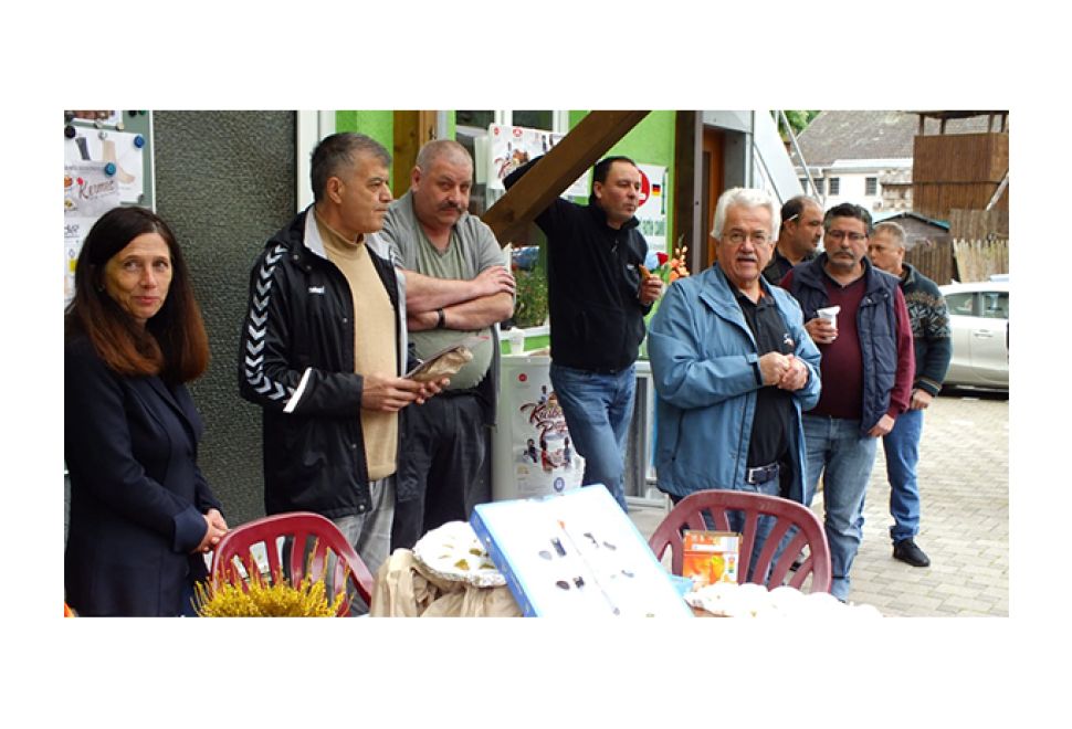 Thomas Kaiser, Klahdia Dolzer ve Rainer Sutterle Zell İslam Cemiyeti'ni Ziyaret Etti