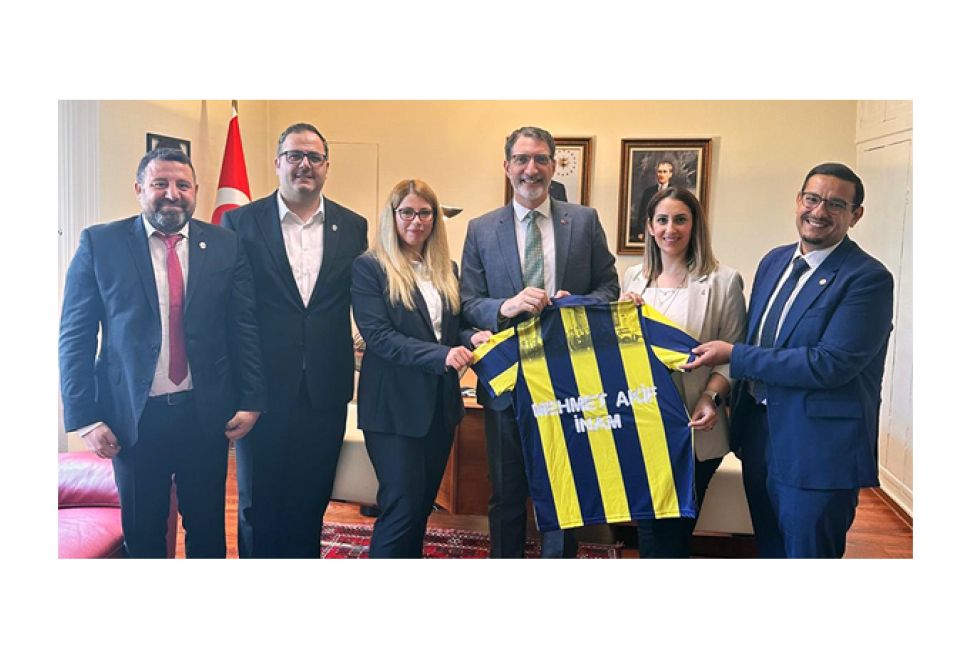 Koblenz Fenerbahçeliler, Başkonsolos Mehmet Akif İnam'ı Ziyaret Etti