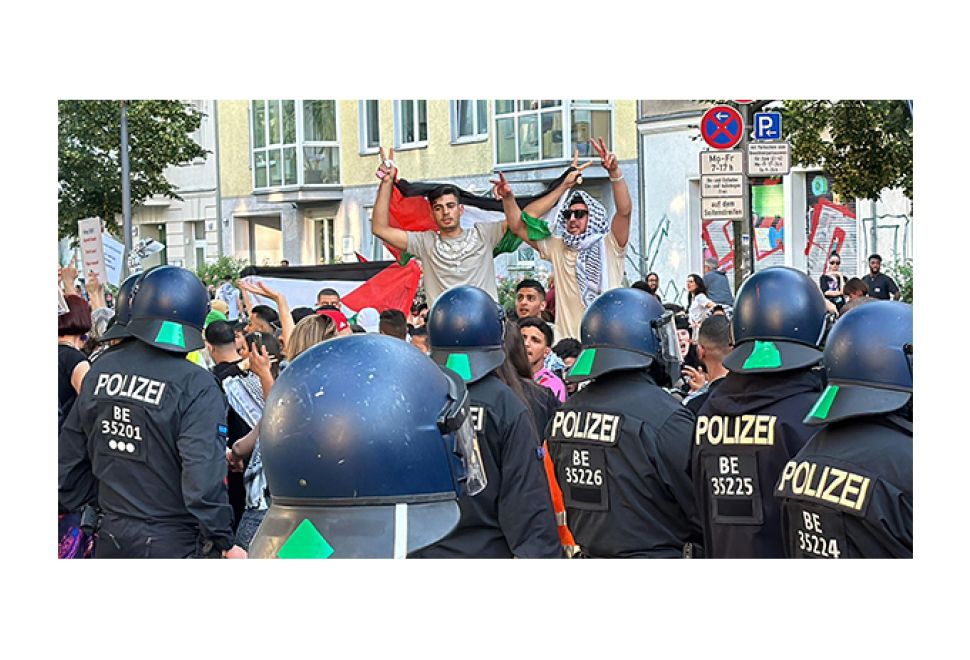 Berlin'deki Filistin Destek Eyleminde 20'den Fazla Gözaltı