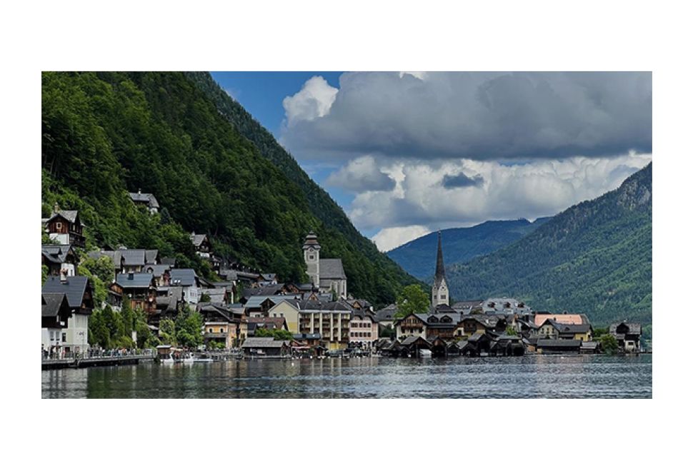 Avusturya'nın Hallstatt Kasabası Turistlerin Gözdesi
