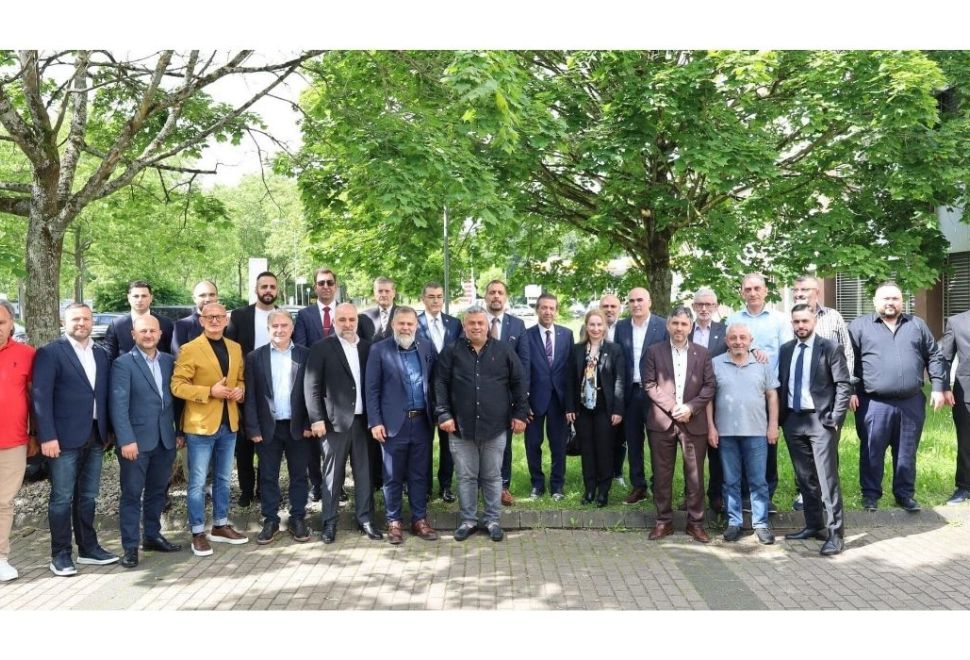 MÜSİAD Karlsruhe, KKTC Dışişleri Bakanını Ağırladı