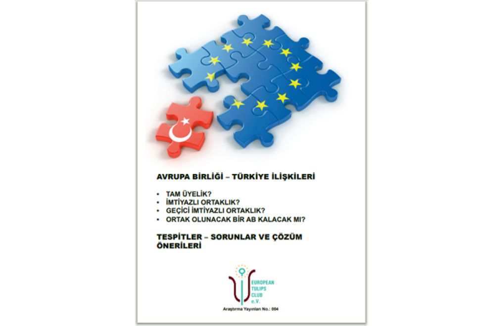 ETC’den ‘Avrupa Birliği - Türkiye İlişkileri’ Kitabı Yayında