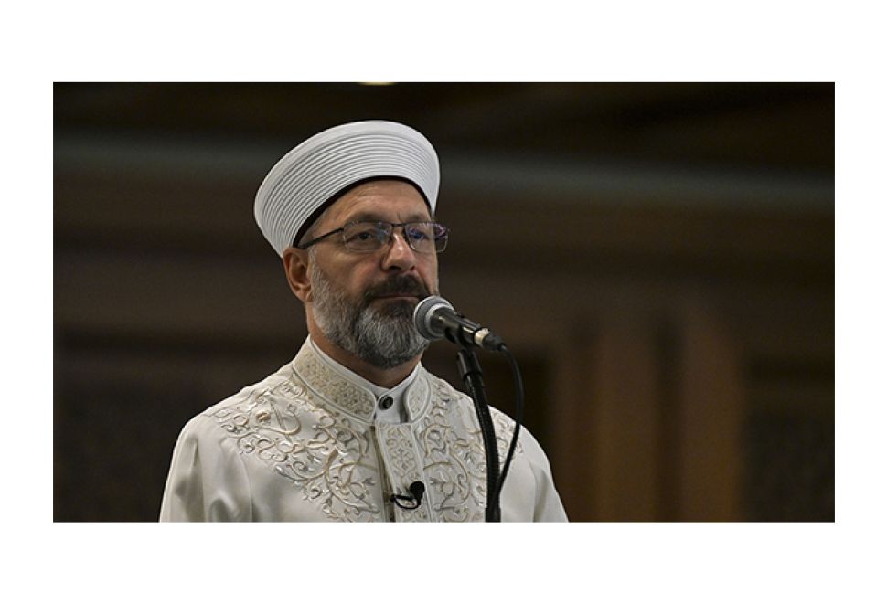 Diyanet İşleri Başkanı Erbaş'tan Muharrem Ayı Mesajı