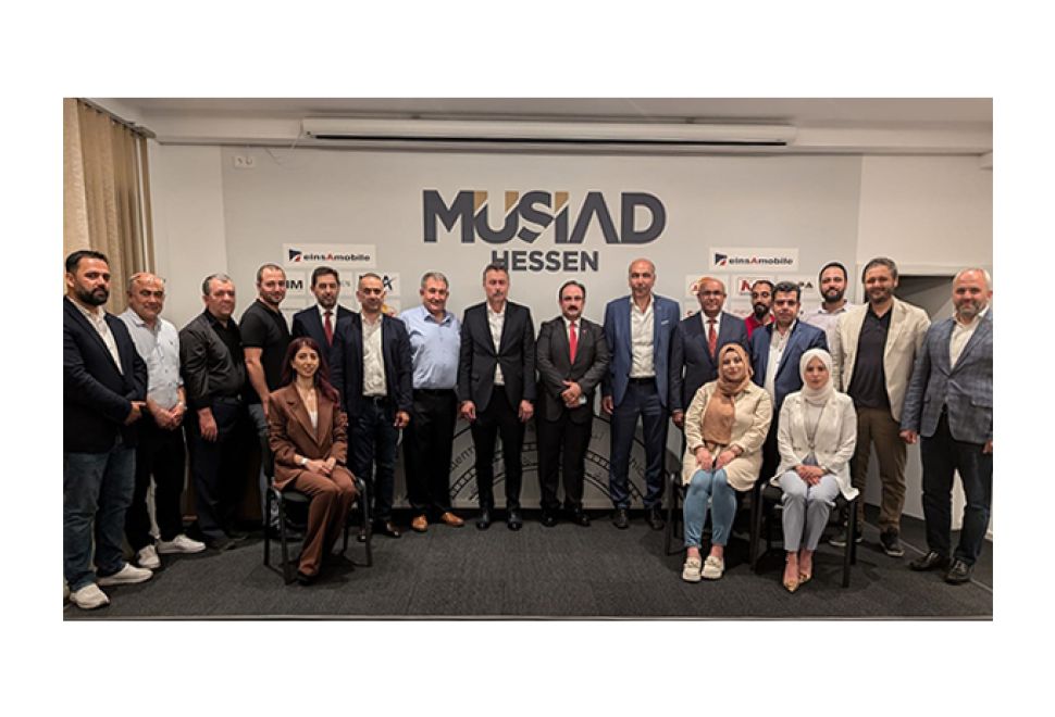 MÜSİAD Hessen'den Frankfurt Başkonsolosu Erdem Tunçer'e Veda Buluşması