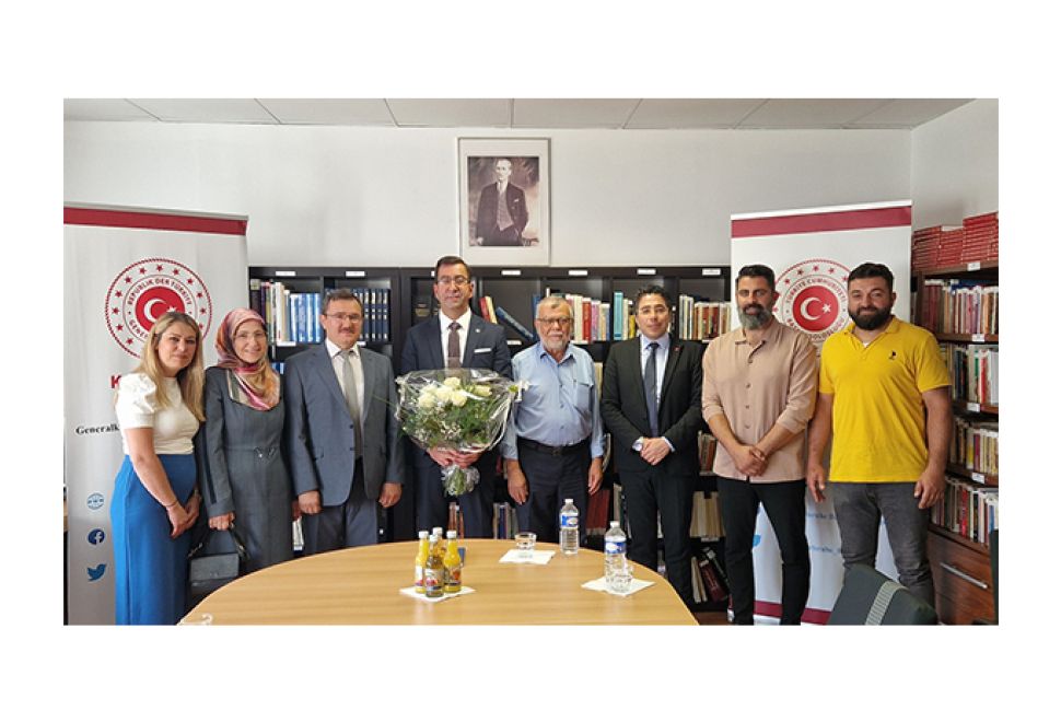 DİTİB Walldorf Cami Derneği'nden Karlsruhe Başkonsolosluğu’na Nezaket Ziyareti
