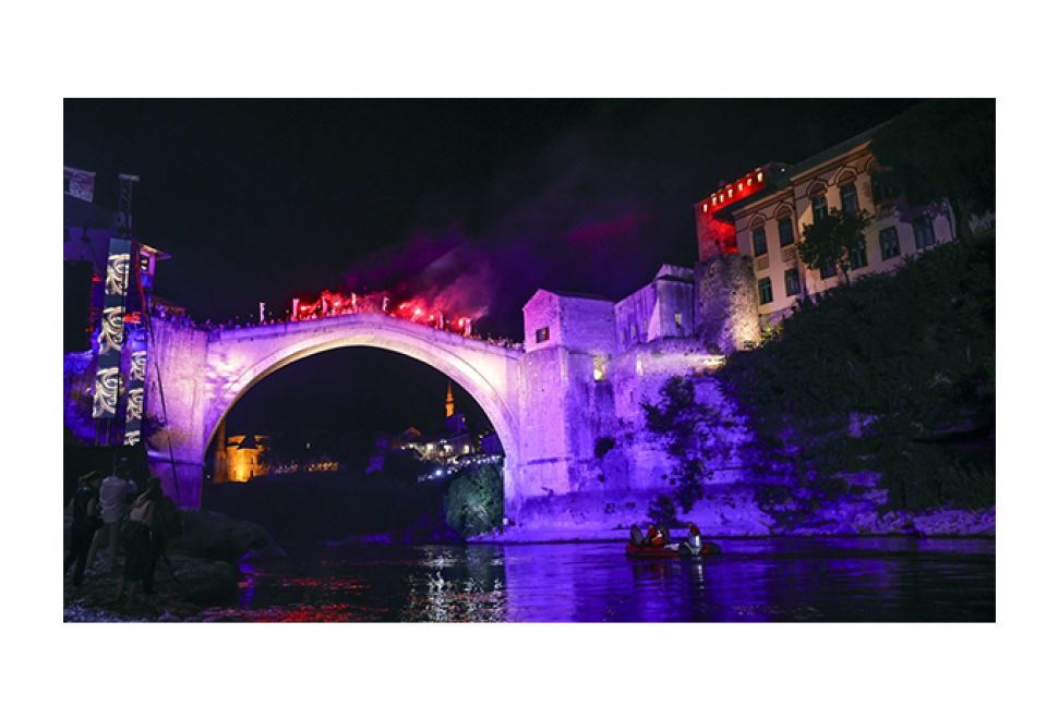 Mostar Köprüsü'nün Yeniden İnşasının 20. Yılı Kutlandı