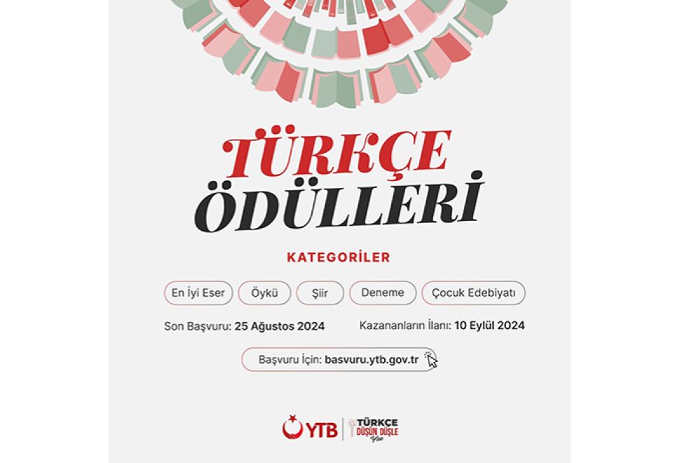 YTB Türkçe Ödülleri Başvuruları Başladı