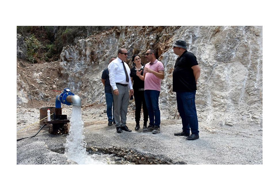 KKTC'de Tarihin En Zengin Su Kaynağı Keşfedildi
