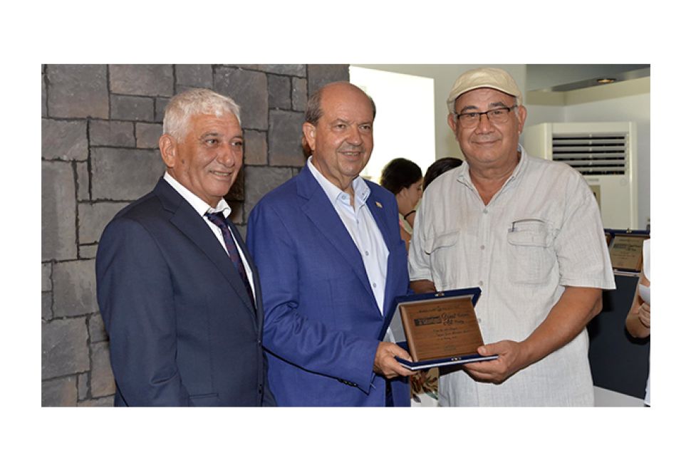 Cumhurbaşkanı Ersin Tatar, 3. Uluslararası Güzelyurt Sanat Buluşması Sergisi'ne Katıldı