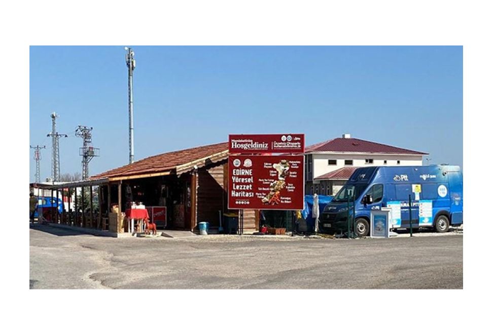 Memlekete Girişte Dostça Karşılama, ‘Edirne Yöresel Cafe’