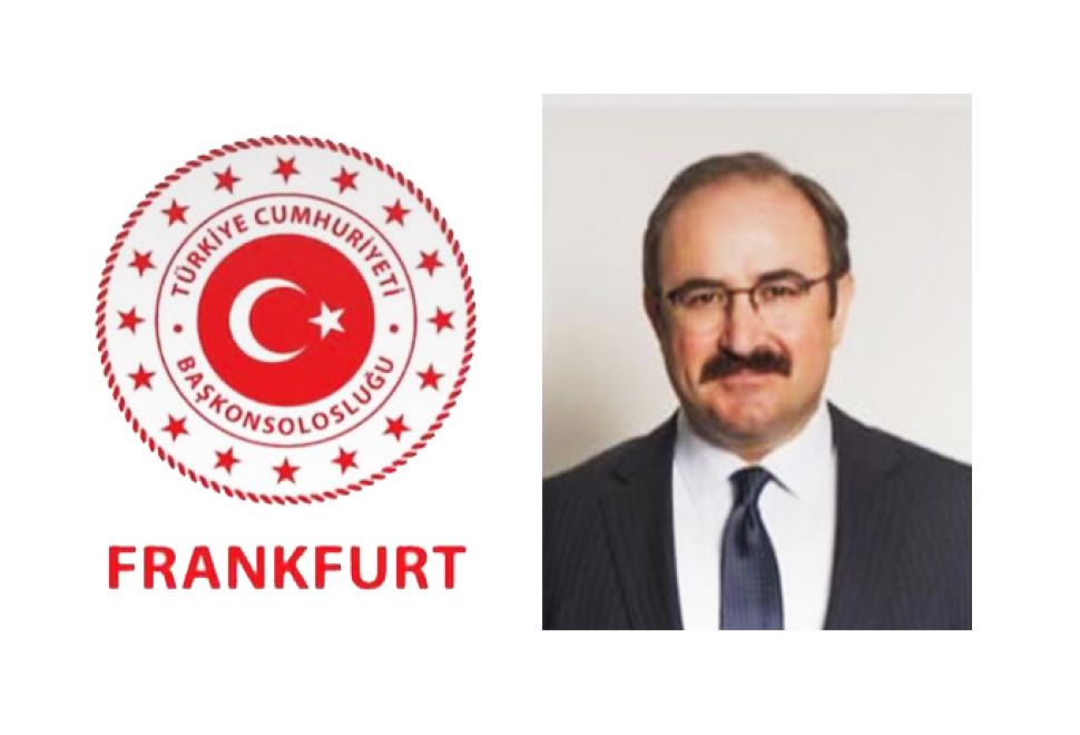 Frankfurt Başkonsolosu Erdem Tunçer'den Veda Mesajı