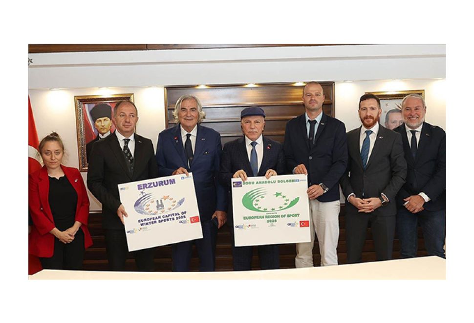Erzurum, 2025 Avrupa Kış Sporları Başkenti Seçildi