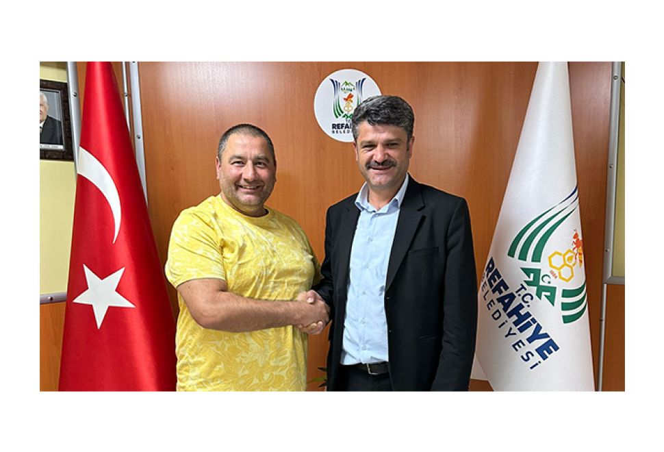 Refahiye Belediye Başkanı Fatih Kök'ü Ziyaret Etti