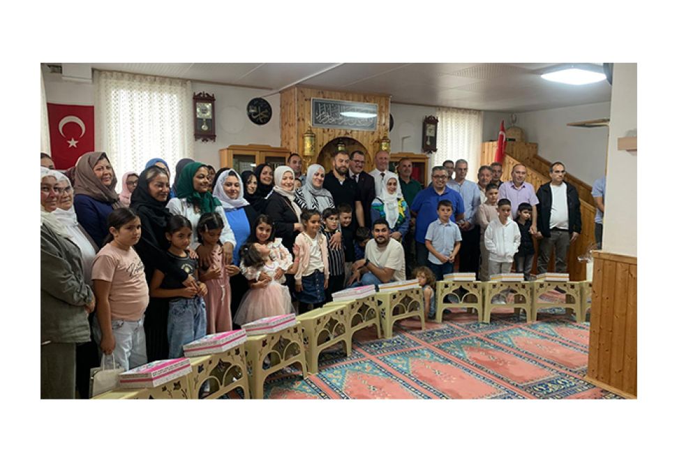 DİTİB Tuttlingen’de Bed-i Besmele ile Okullu Oldular